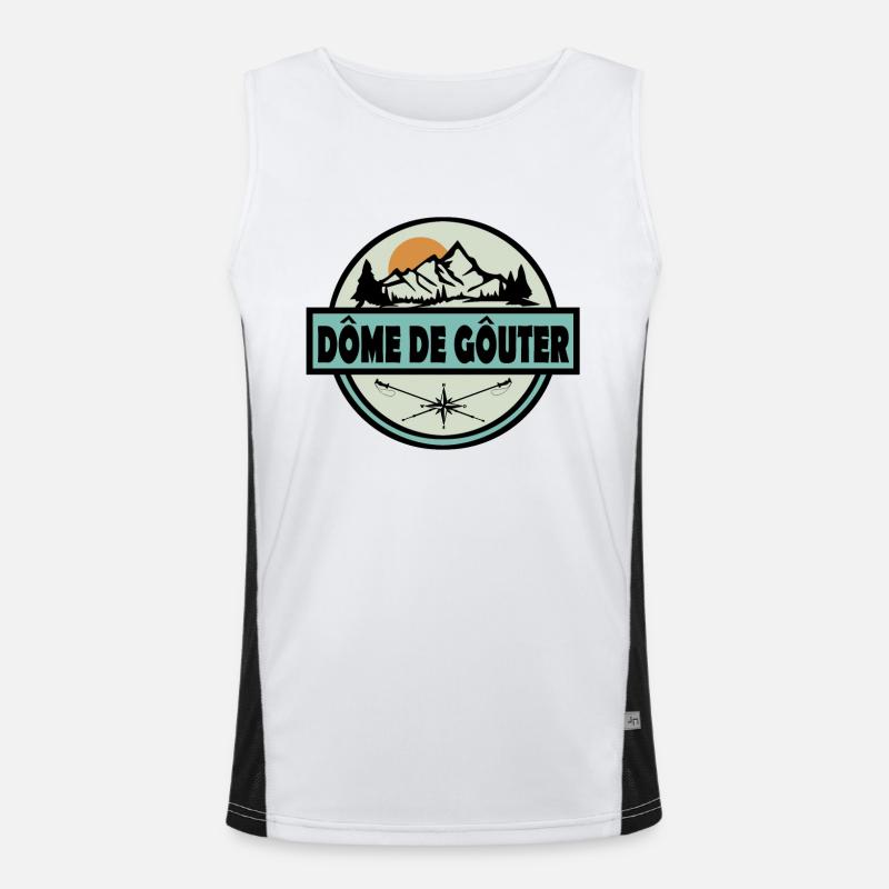 Dôme de Gouter Débardeur respirant contrasté Homme 