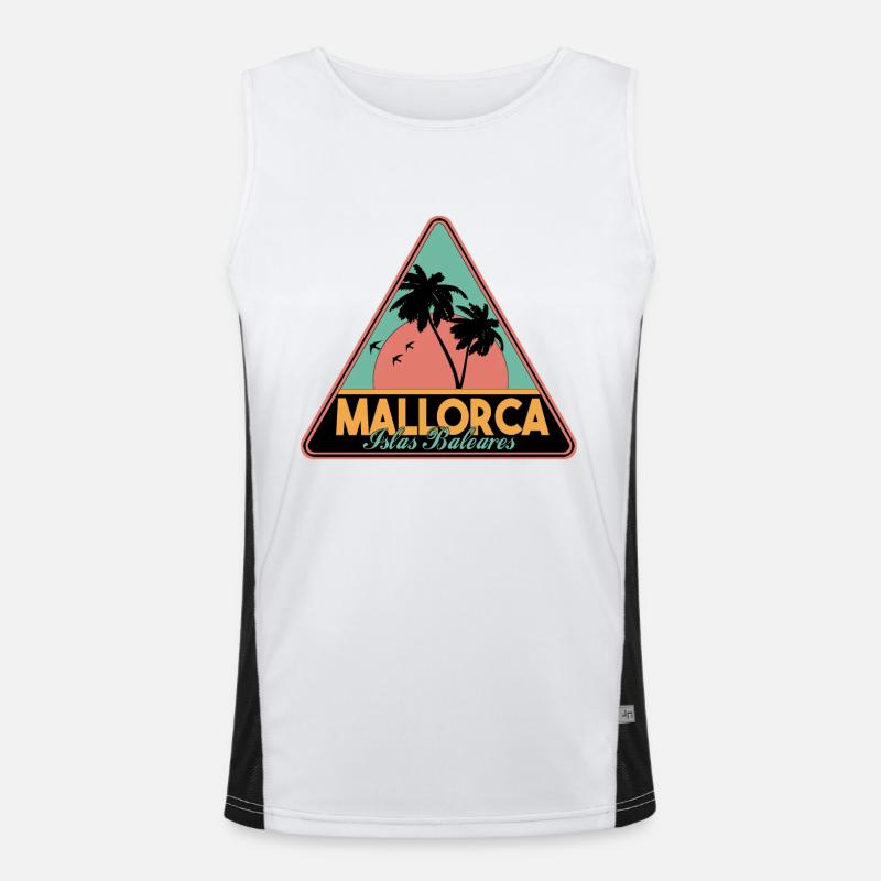Majorca Men's Functional Contrast Tank Top 