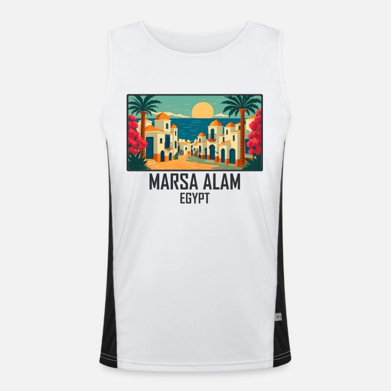 Marsa Alam, Égypte Débardeur respirant contrasté Homme 