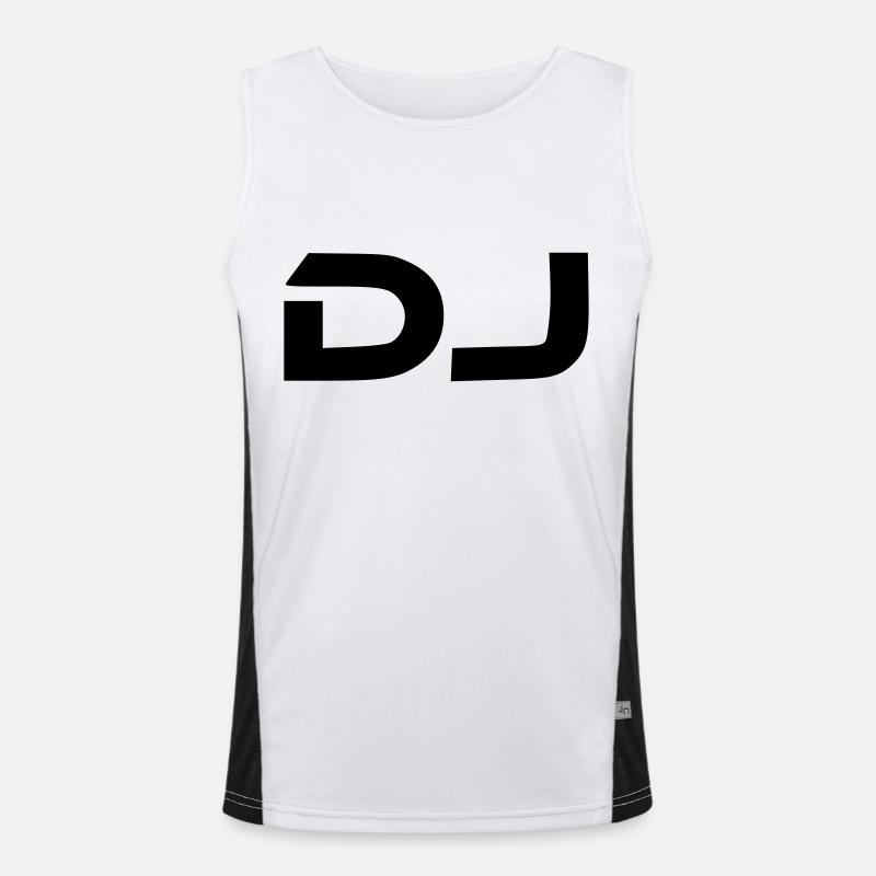 dj Funktionelles Kontrast-Tank Top für Männer 