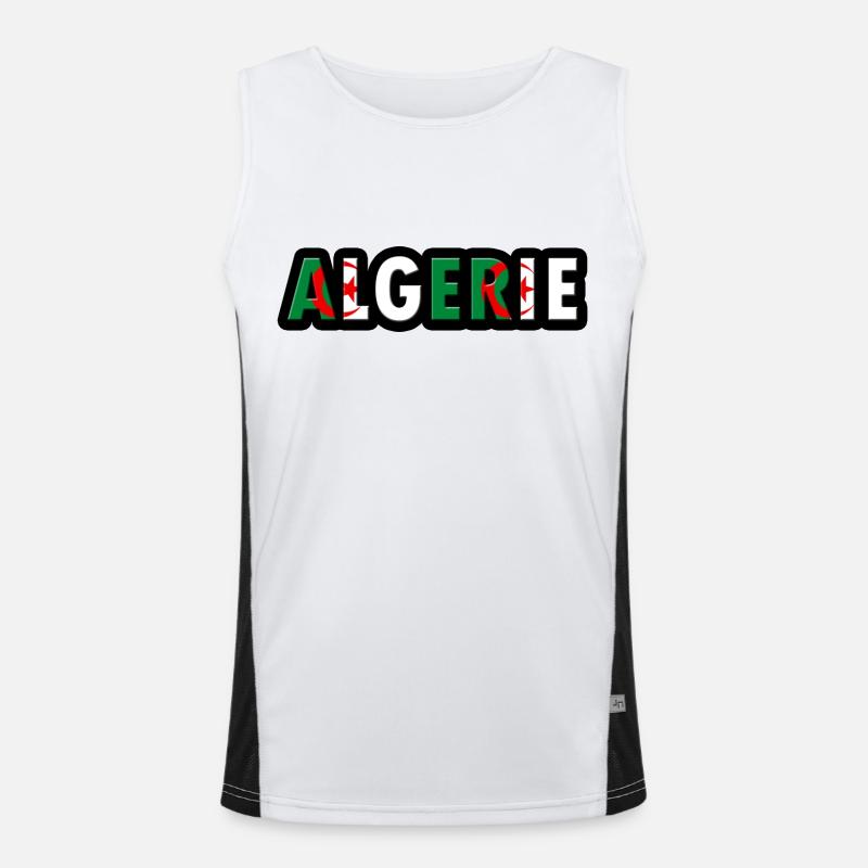 algerie Débardeur respirant contrasté Homme 