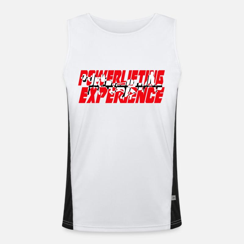 powerlifting EXPERIENCE Men's Functional Contrast Tank Top 