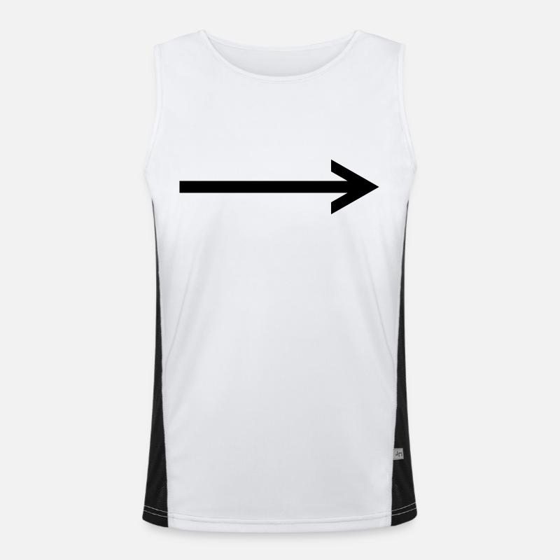arrow left Men's Functional Contrast Tank Top 