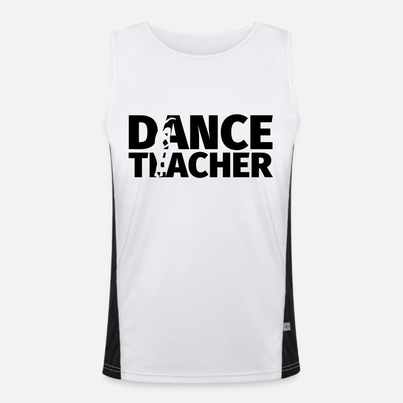 Dance Teacher Men's Functional Contrast Tank Top 