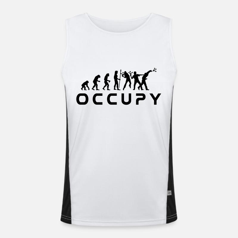 evolution_occupy Débardeur respirant contrasté Homme 