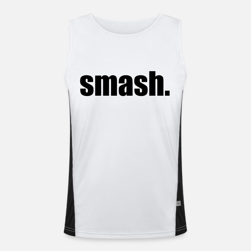 smash point s Débardeur respirant contrasté Homme 