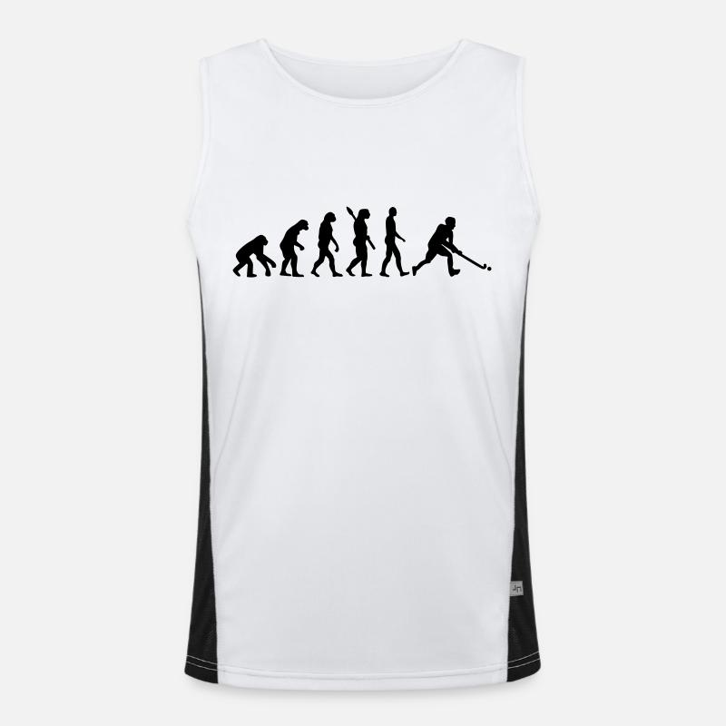 Evolution Hockey Funktionelles Kontrast-Tank Top für Männer 