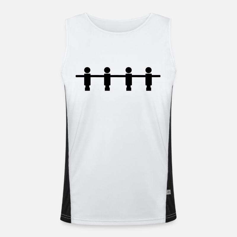 kickern Funktionelles Kontrast-Tank Top für Männer 