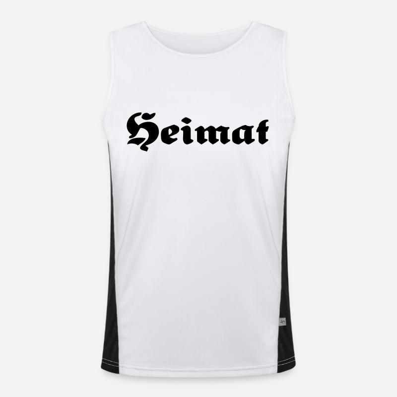 Heimat Funktionelles Kontrast-Tank Top für Männer 
