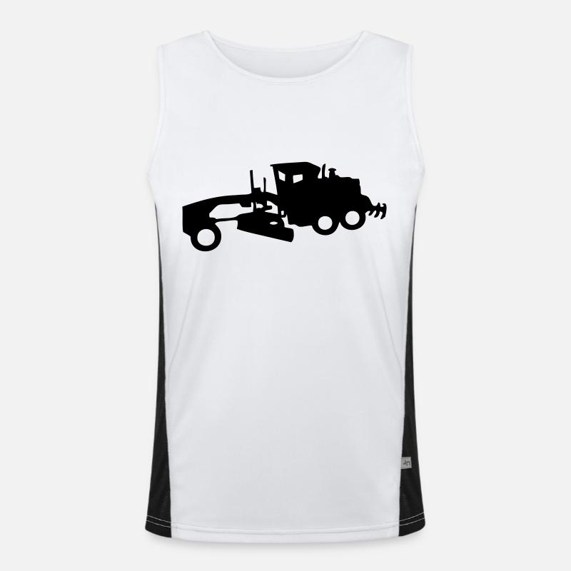 grader grader grading Men's Functional Contrast Tank Top 
