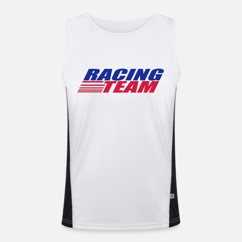Racing Team Débardeur respirant contrasté Homme 
