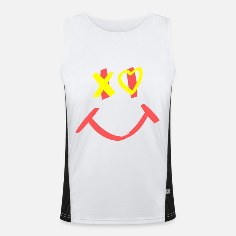 Smile Men's Functional Contrast Tank Top 