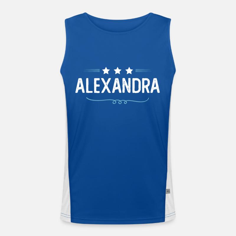 Alexandra Men's Functional Contrast Tank Top 