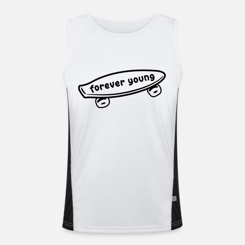 Roller Funktionelles Kontrast-Tank Top für Männer 