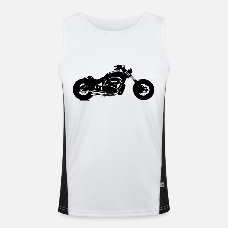 chopper Débardeur respirant contrasté Homme 