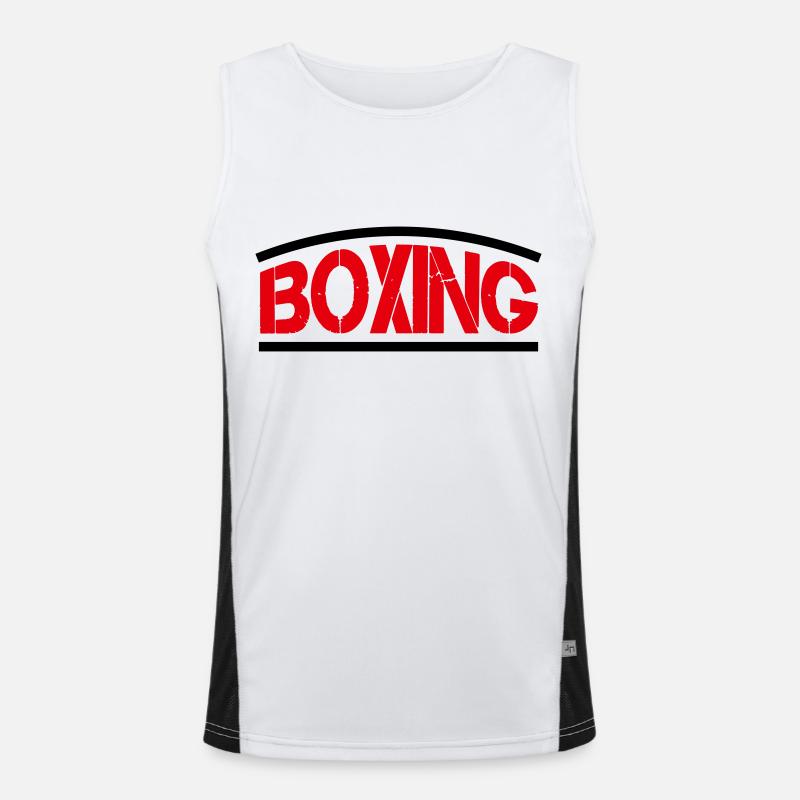 Boxing Boxes Men's Functional Contrast Tank Top 