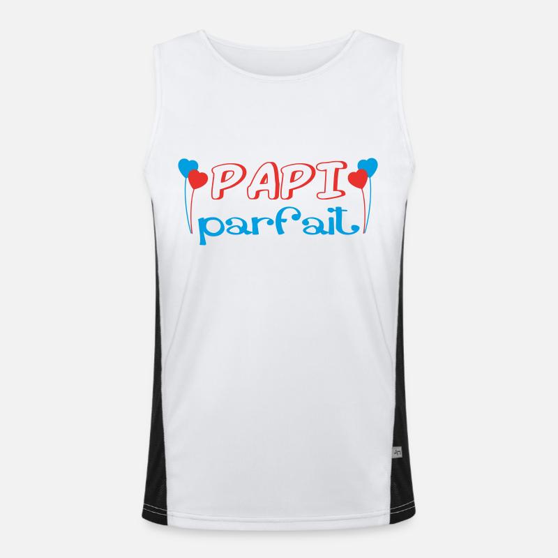 Perfect PAPI Men's Functional Contrast Tank Top 