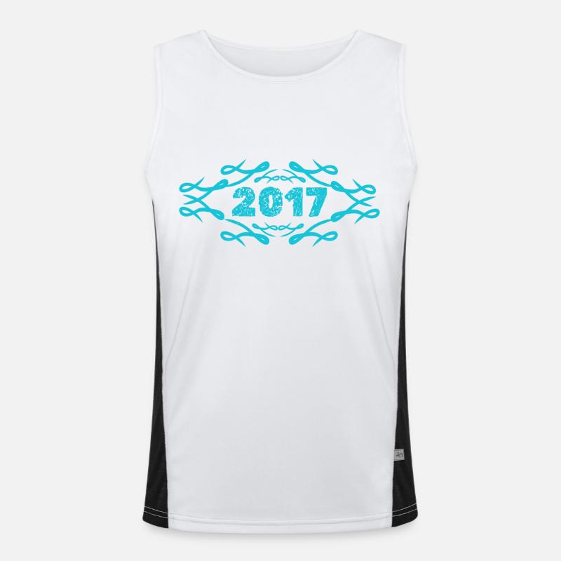 Geschenkidee 2017 Funktionelles Kontrast-Tank Top für Männer 