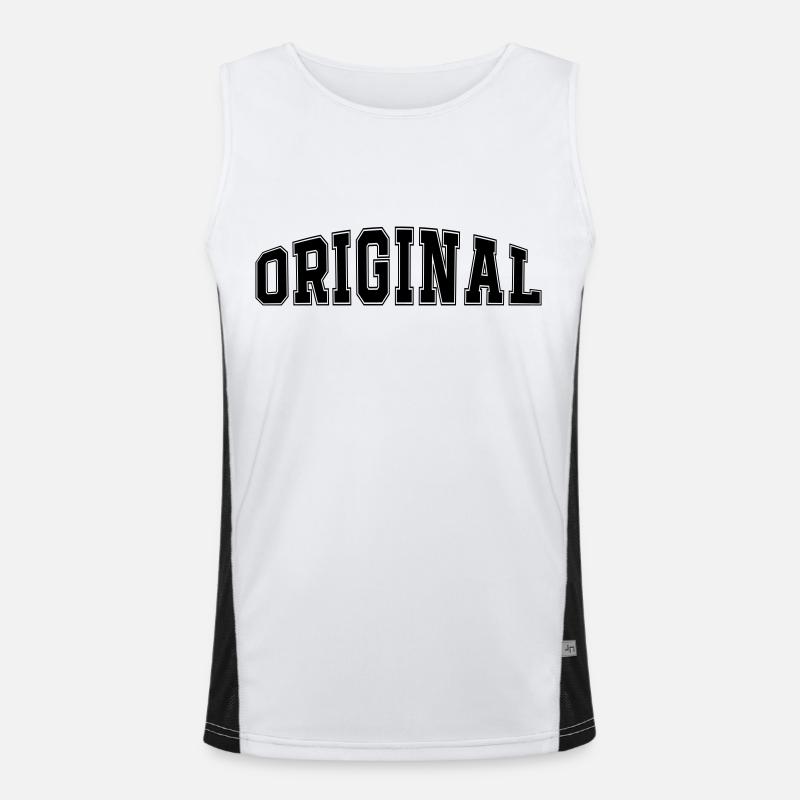 original Funktionelles Kontrast-Tank Top für Männer 