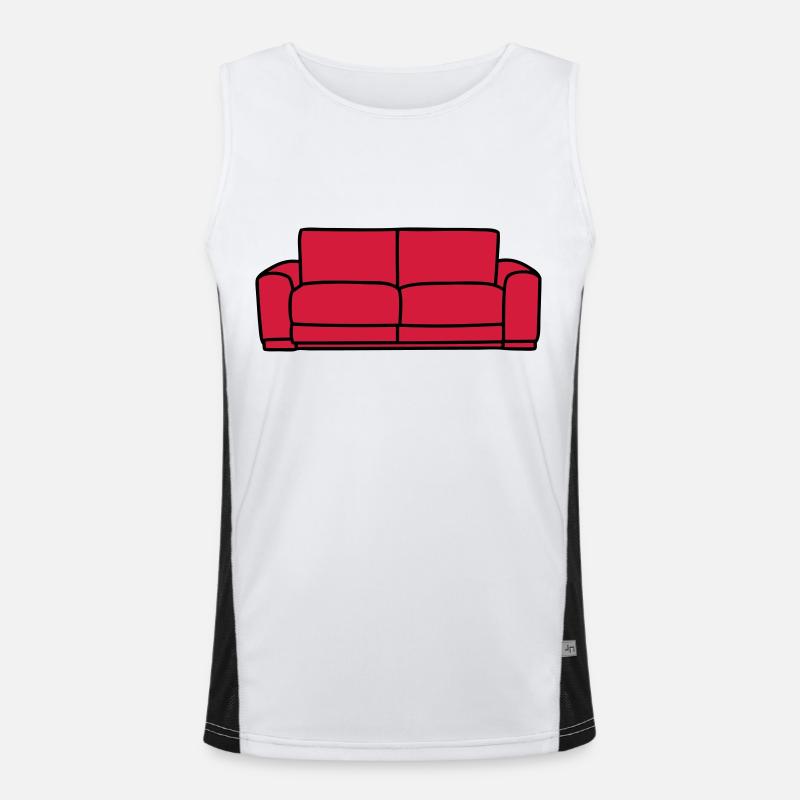 Sofa Men's Functional Contrast Tank Top 