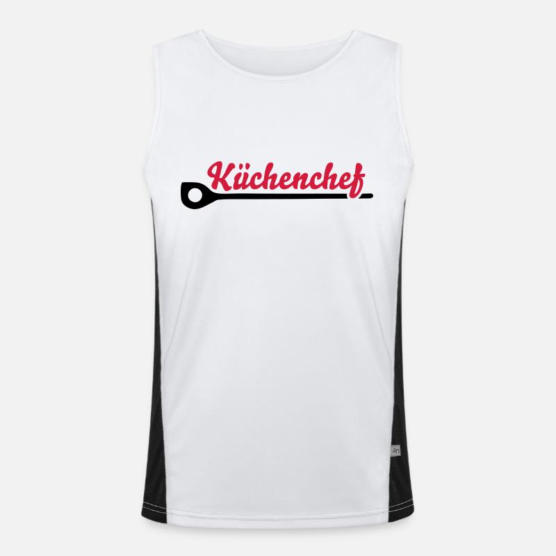 Chef Men's Functional Contrast Tank Top 