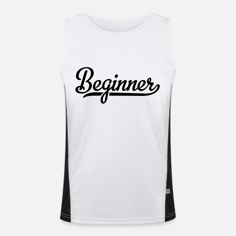 beginner Funktionelles Kontrast-Tank Top für Männer 