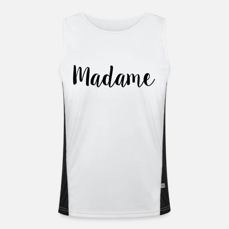 Madame simple Débardeur respirant contrasté Homme 