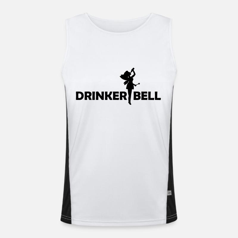 Drinkerbell Men's Functional Contrast Tank Top 