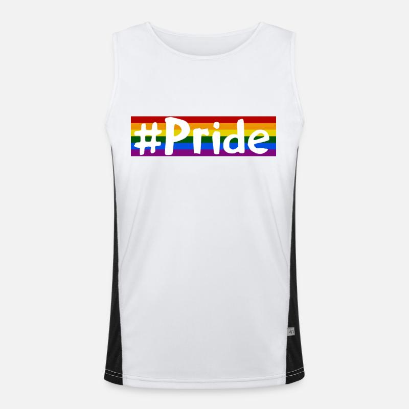 Pride Men's Functional Contrast Tank Top 