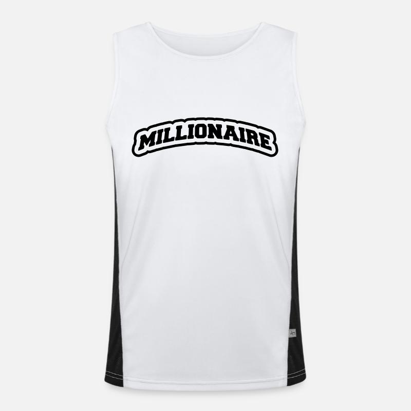 millionaire_tg1 Men's Functional Contrast Tank Top 