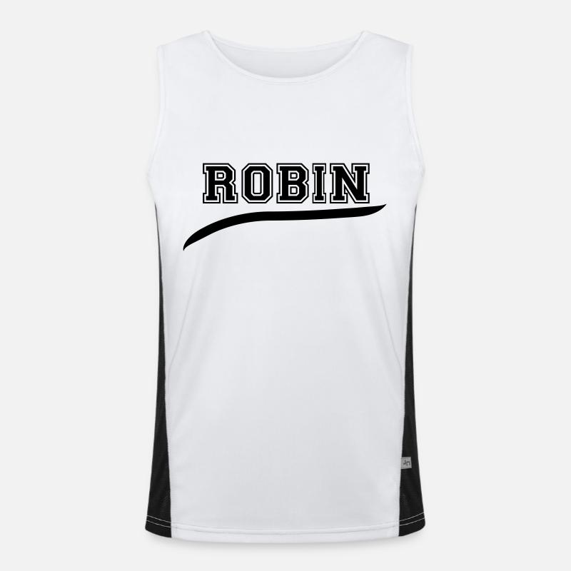 robin_2 Men's Functional Contrast Tank Top 