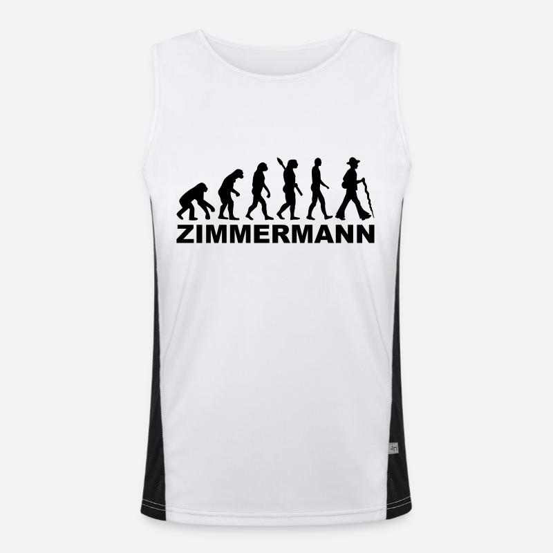 Zimmermann Funktionelles Kontrast-Tank Top für Männer 