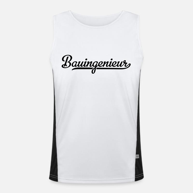 Civil engineer Men's Functional Contrast Tank Top 