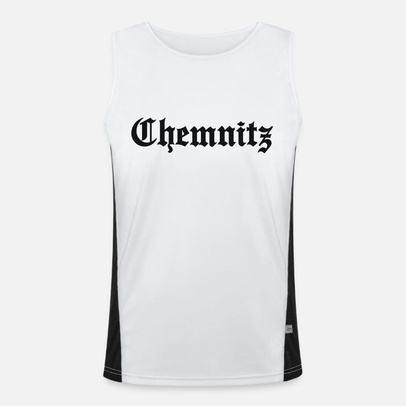 Chemnitz Men's Functional Contrast Tank Top 