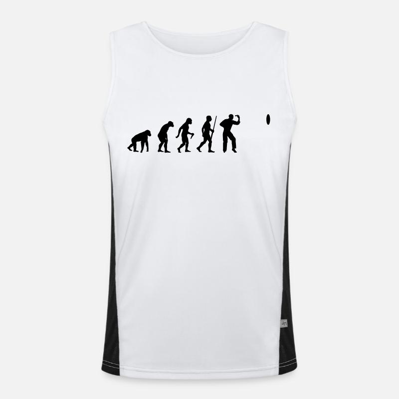 Dart Player Evolution Funktionelles Kontrast-Tank Top für Männer 