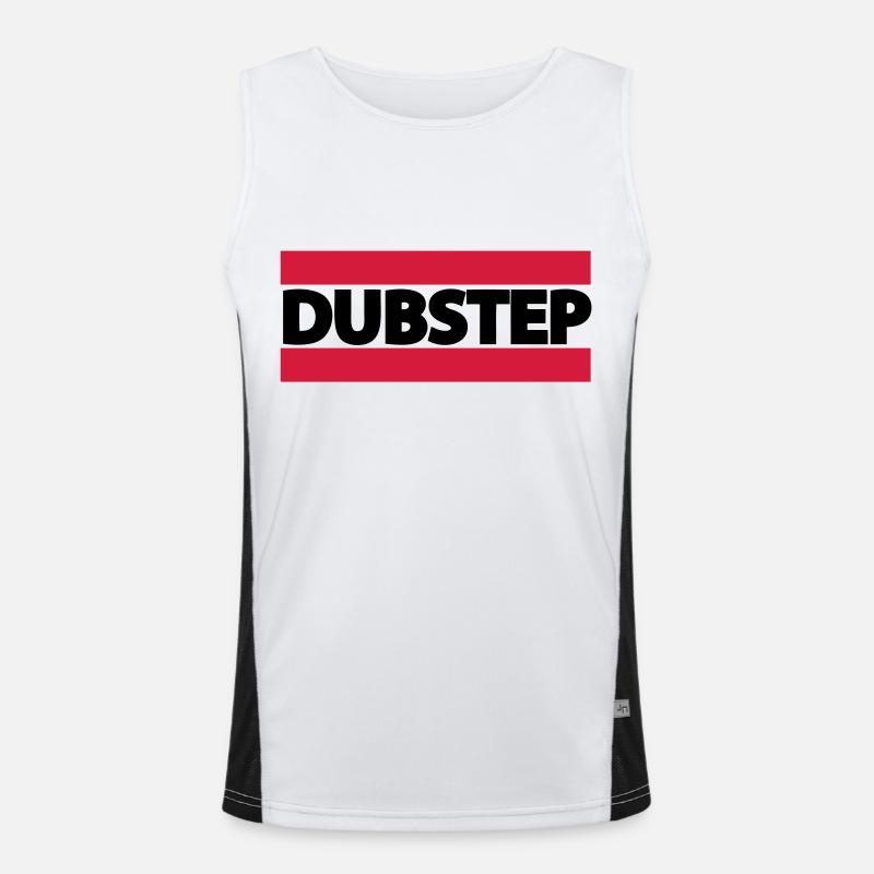 DUBSTEP LOGO Débardeur respirant contrasté Homme 