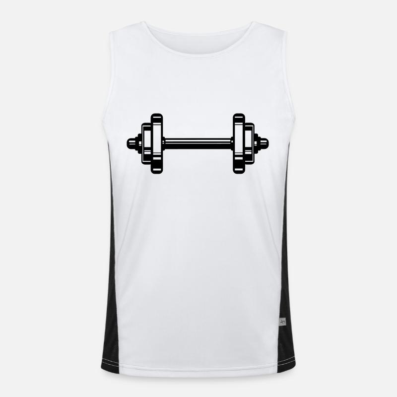 dumbbell Men's Functional Contrast Tank Top 