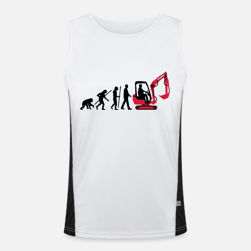 evolution_baggerfahrer_122013_b_2c Funktionelles Kontrast-Tank Top für Männer 