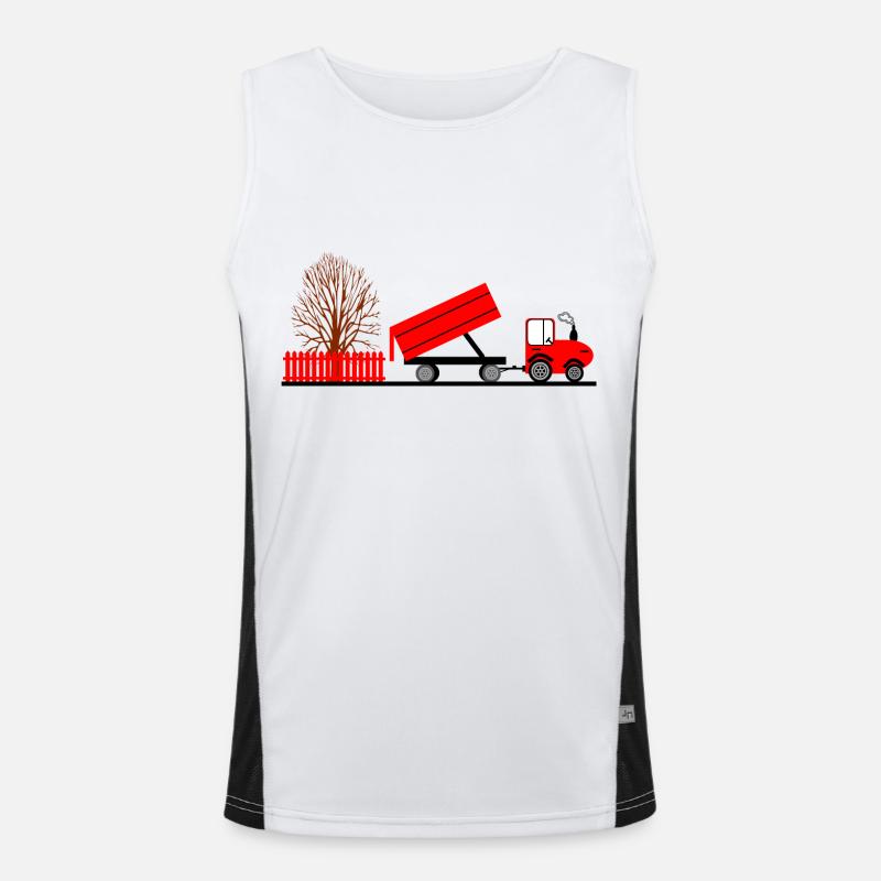 Tractor Men's Functional Contrast Tank Top 