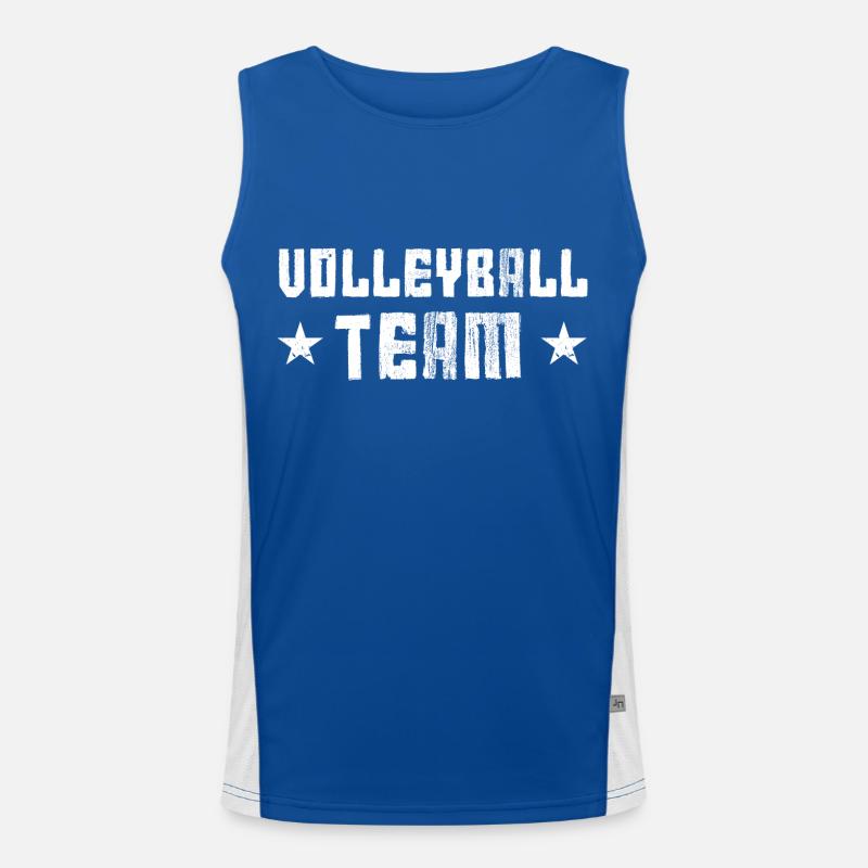 Équipe de volleyball Débardeur respirant contrasté Homme 