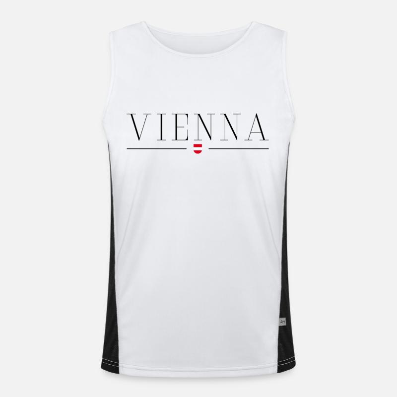 J’adore Vienne Débardeur respirant contrasté Homme 