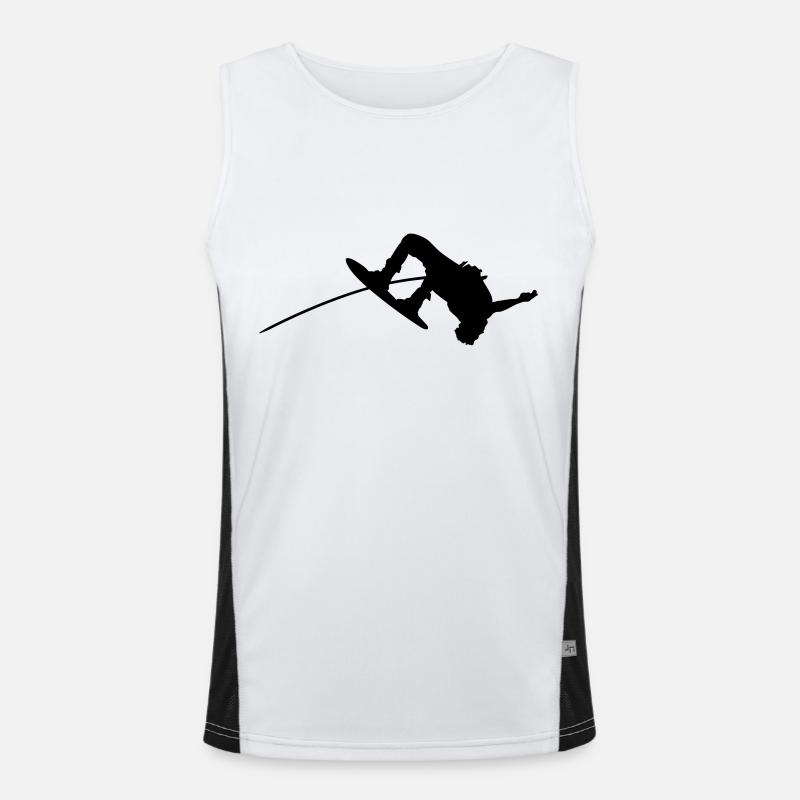 wakeboarding Funktionelles Kontrast-Tank Top für Männer 