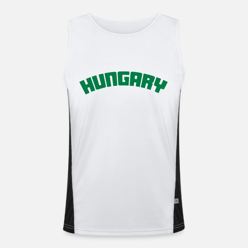 hungary Men's Functional Contrast Tank Top 