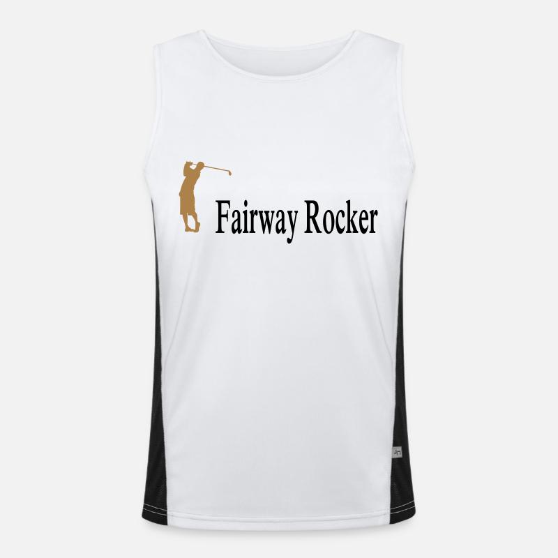 golf Funktionelles Kontrast-Tank Top für Männer 