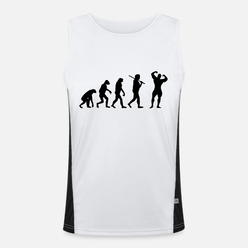 Fitness Evolution Débardeur respirant contrasté Homme 