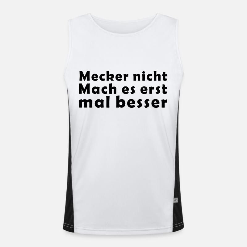 Not Grump Men's Functional Contrast Tank Top 