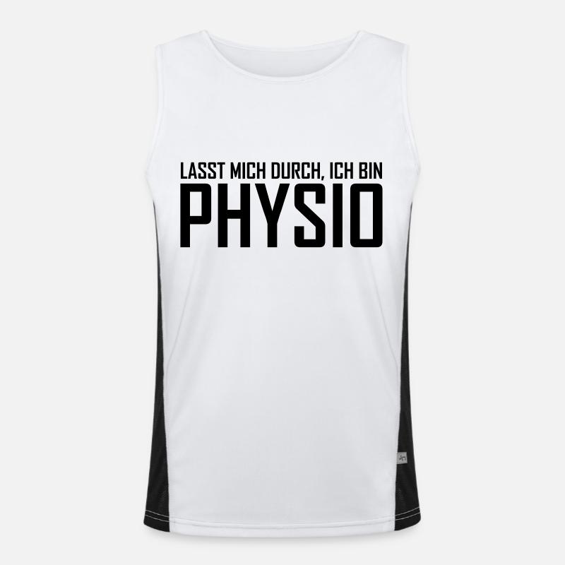 physio Funktionelles Kontrast-Tank Top für Männer 