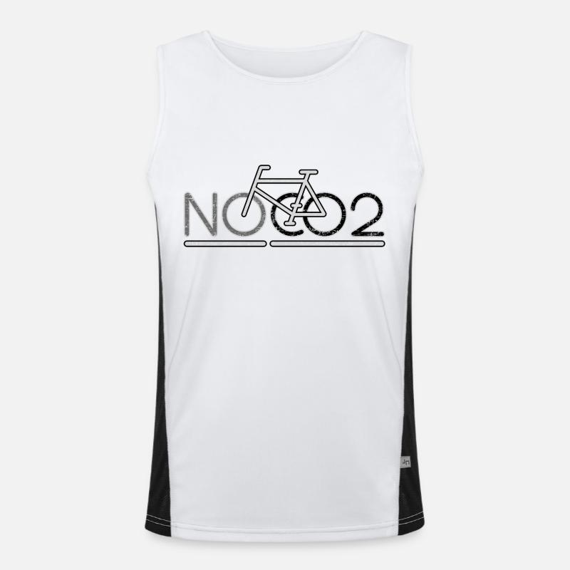 PAS DE CO2 2 LT Débardeur respirant contrasté Homme 