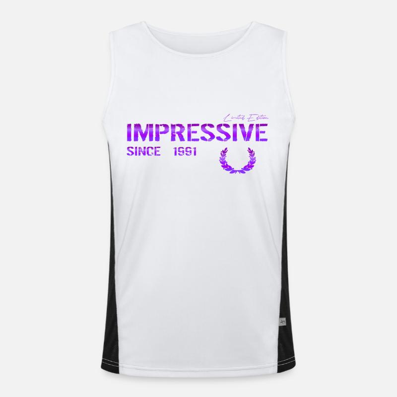 Impressive since 1991 Men's Functional Contrast Tank Top 