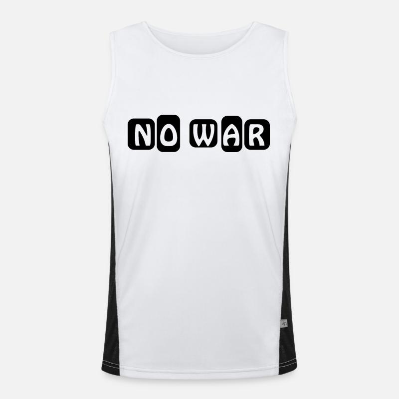 Boardgame Chess Backgammon Game Night - Men's Functional Contrast Tank Top - white/black